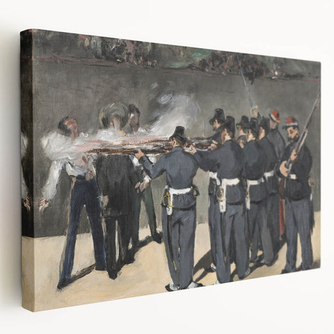 Impressionism Wall Art: The Execution of Emperor Maximilian Print