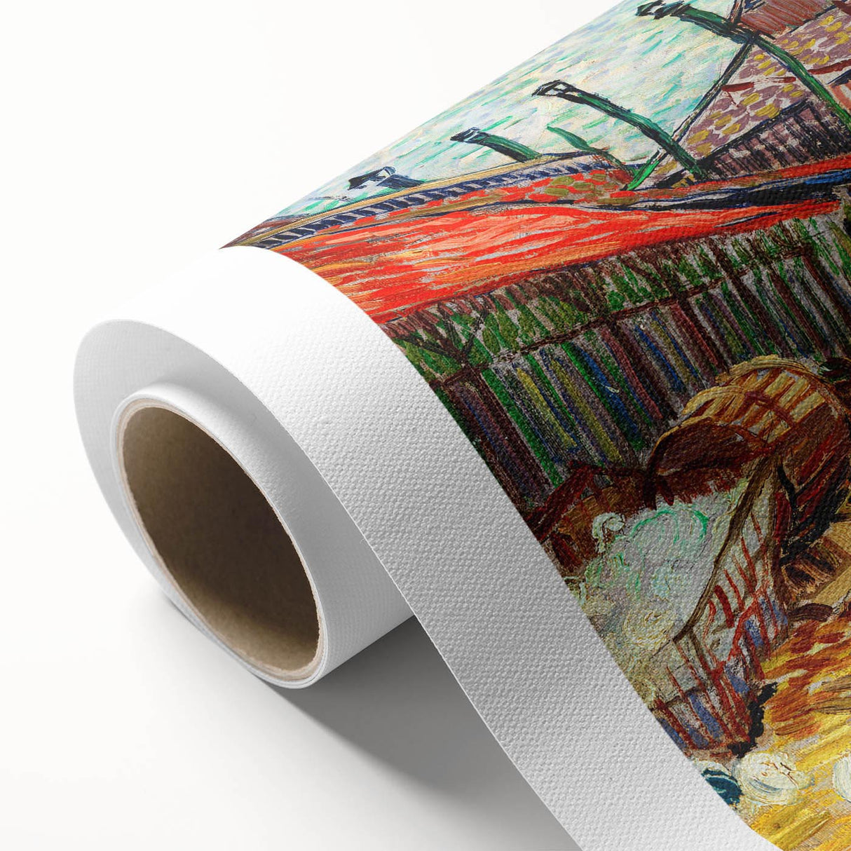 Impressionism Wall Art: The Factory by Vincent van Gogh Print