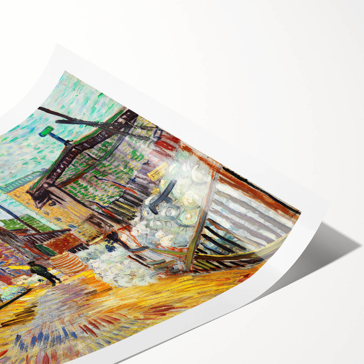 Impressionism Wall Art: The Factory by Vincent van Gogh Print