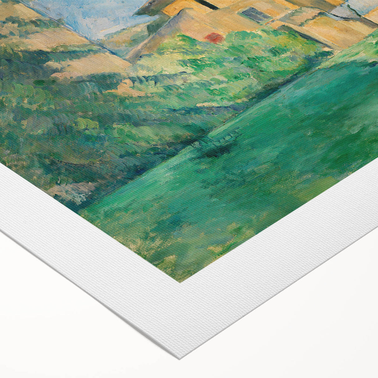 Impressionist Landscape: The Farm at Jas de Bouffan Print