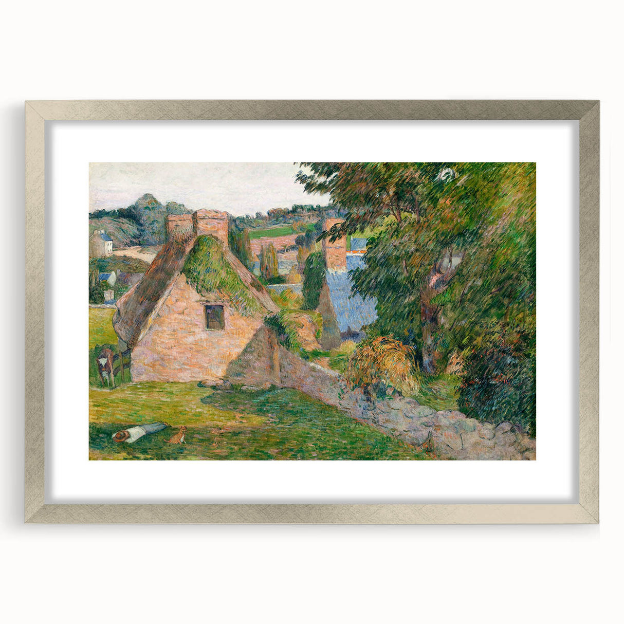 Impressionist Landscape: The Field of Derout Lollichon Print