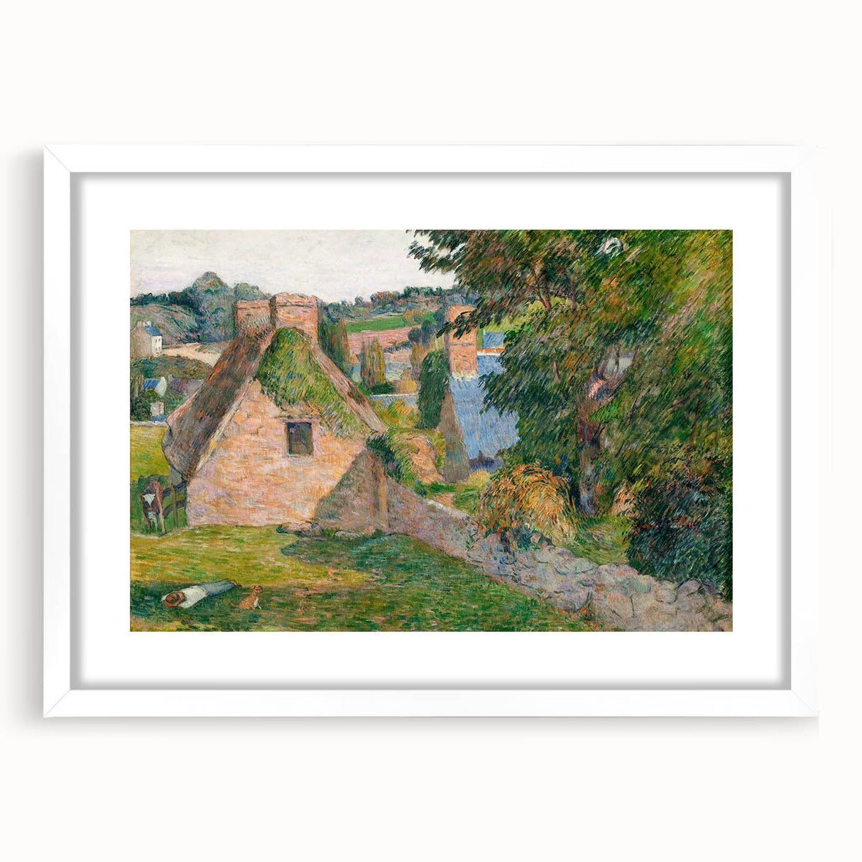 Impressionist Landscape: The Field of Derout Lollichon Print