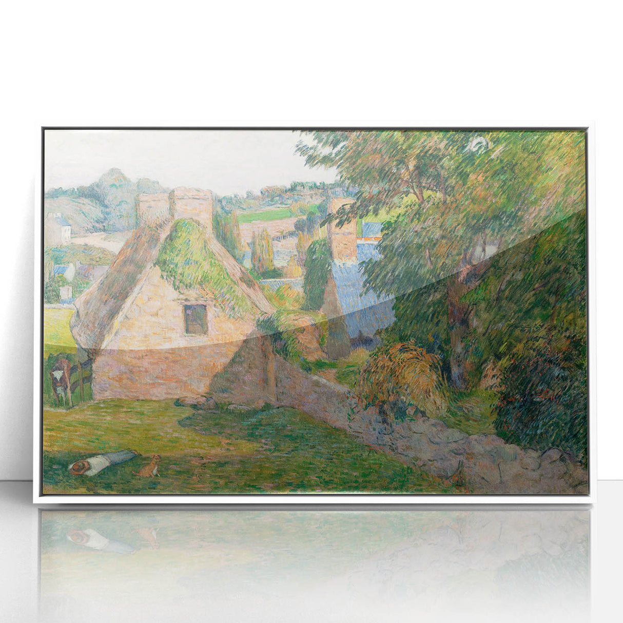 Impressionist Landscape: The Field of Derout Lollichon Print