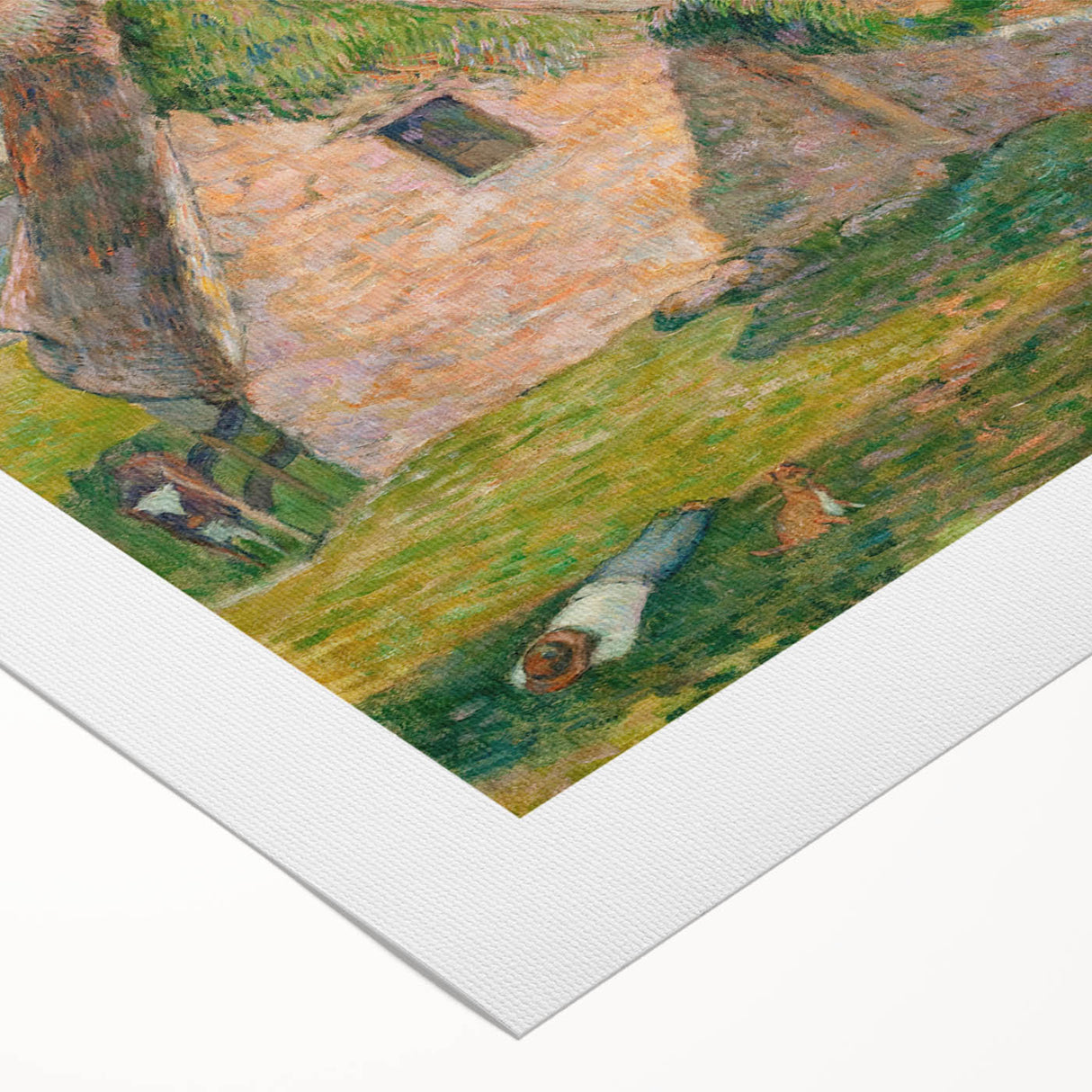Impressionist Landscape: The Field of Derout Lollichon Print