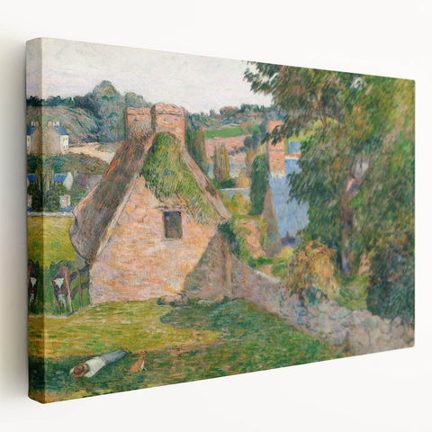 Impressionist Landscape: The Field of Derout Lollichon Print