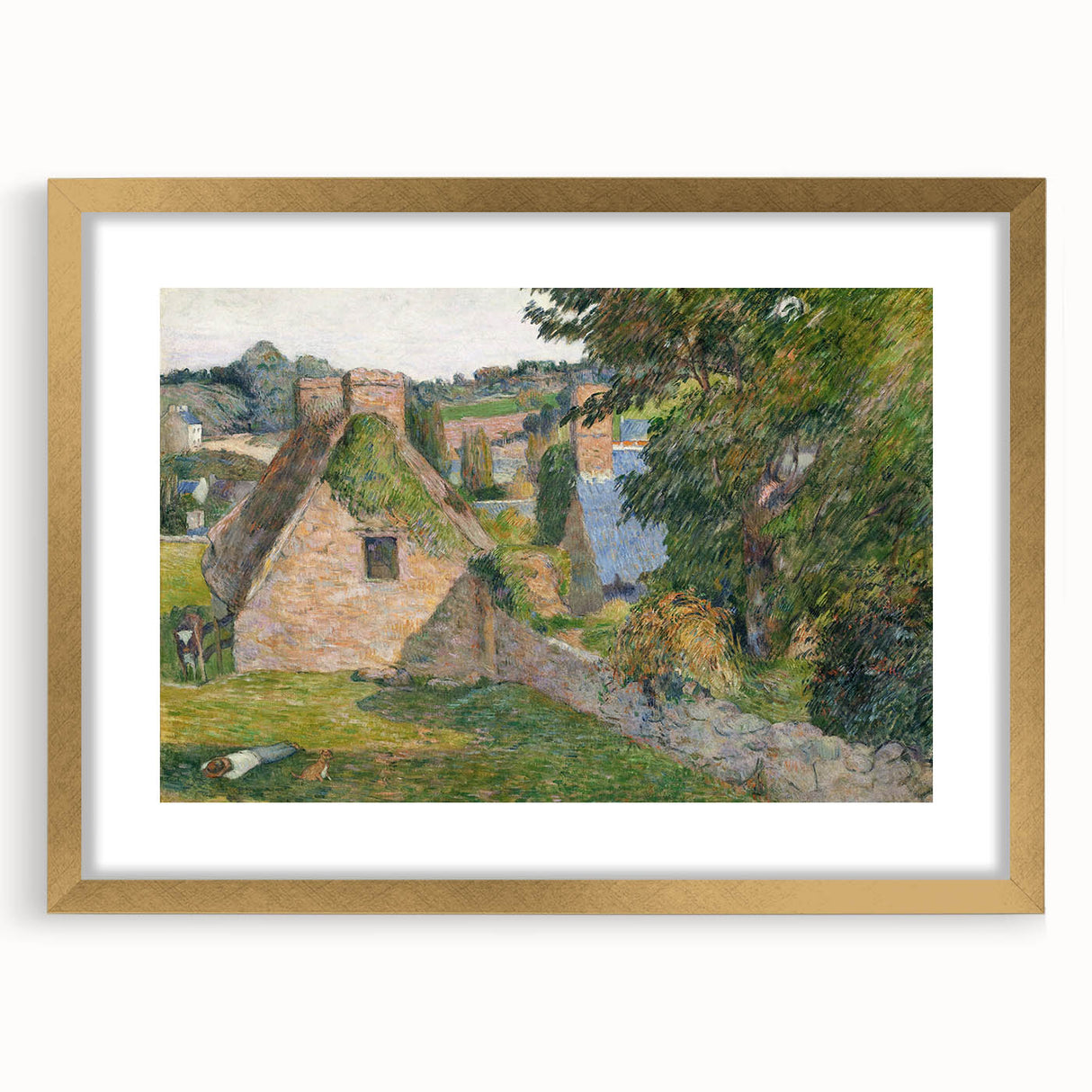 Impressionist Wall Art: The Field of Derout Lollichon Print