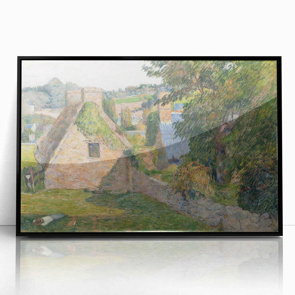 Impressionist Wall Art: The Field of Derout Lollichon Print