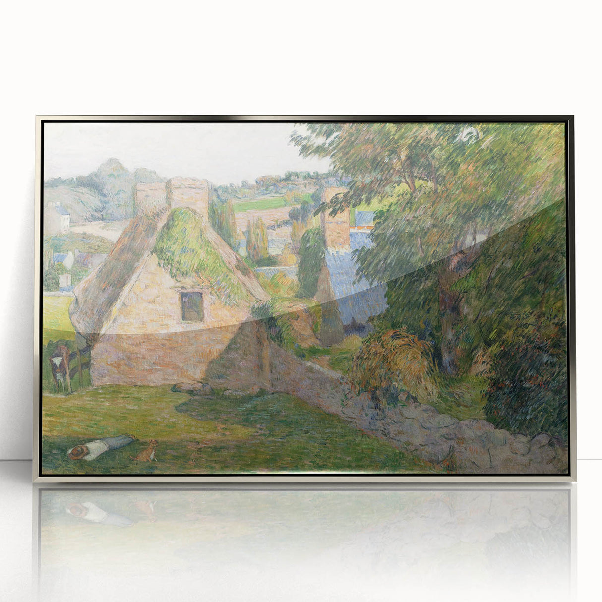 Impressionist Wall Art: The Field of Derout Lollichon Print
