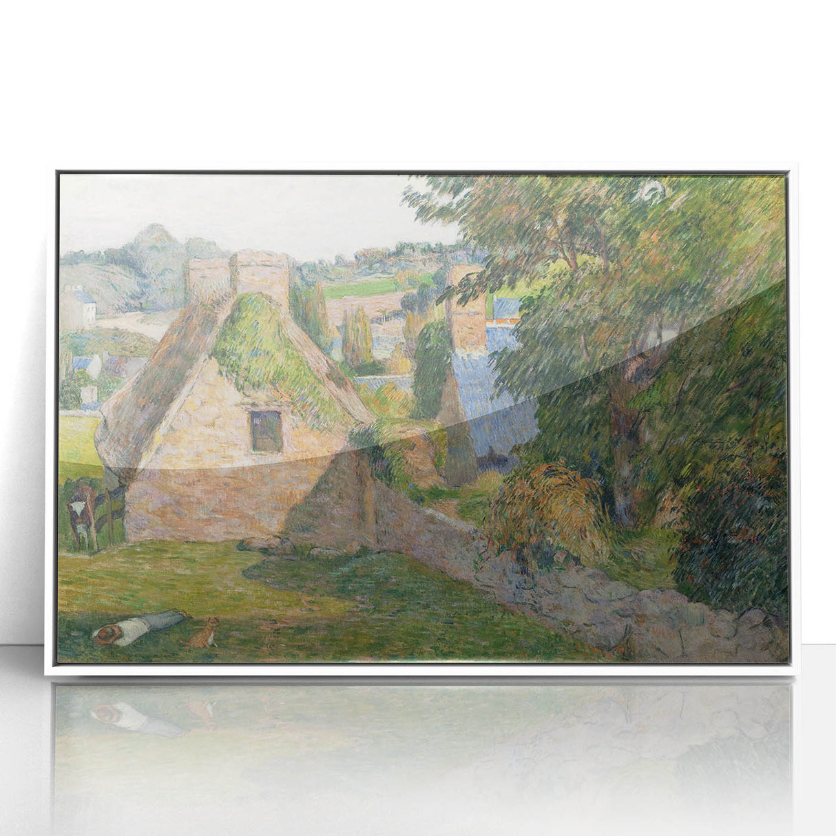 Impressionist Wall Art: The Field of Derout Lollichon Print