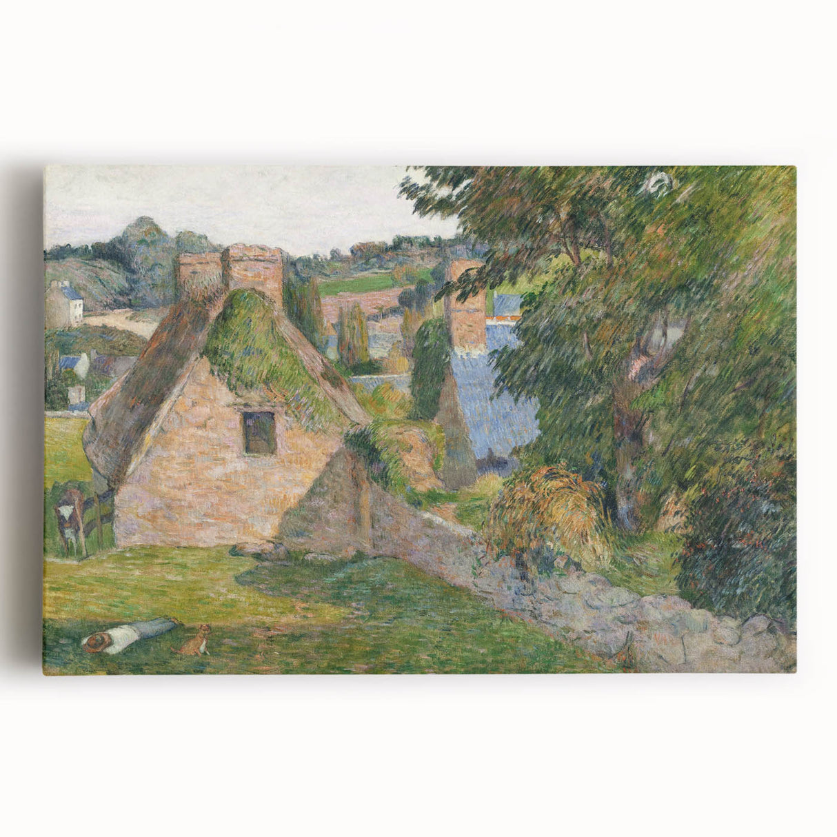 Impressionist Wall Art: The Field of Derout Lollichon Print