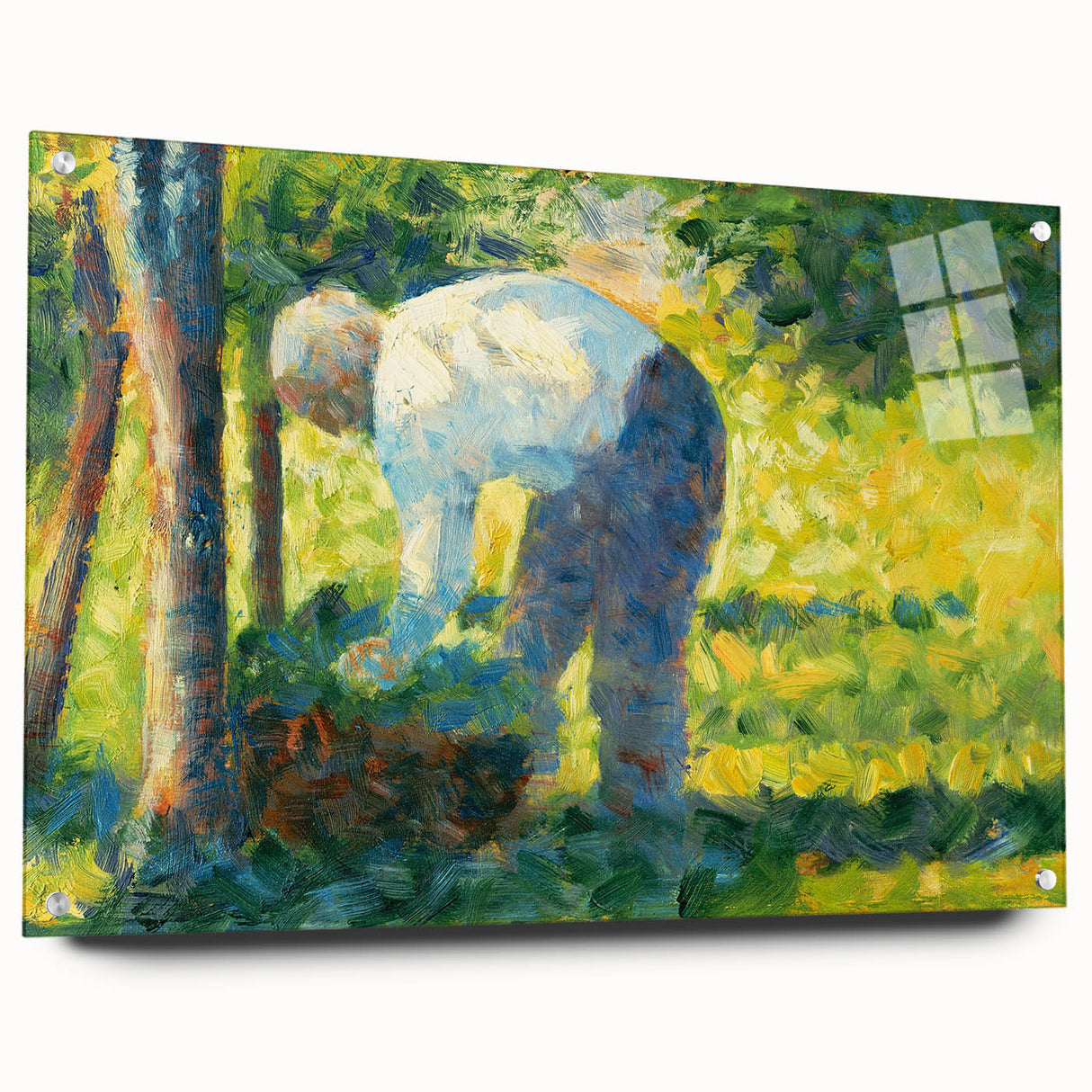 Impressionism Wall Art: The Gardener by Georges Seurat Print