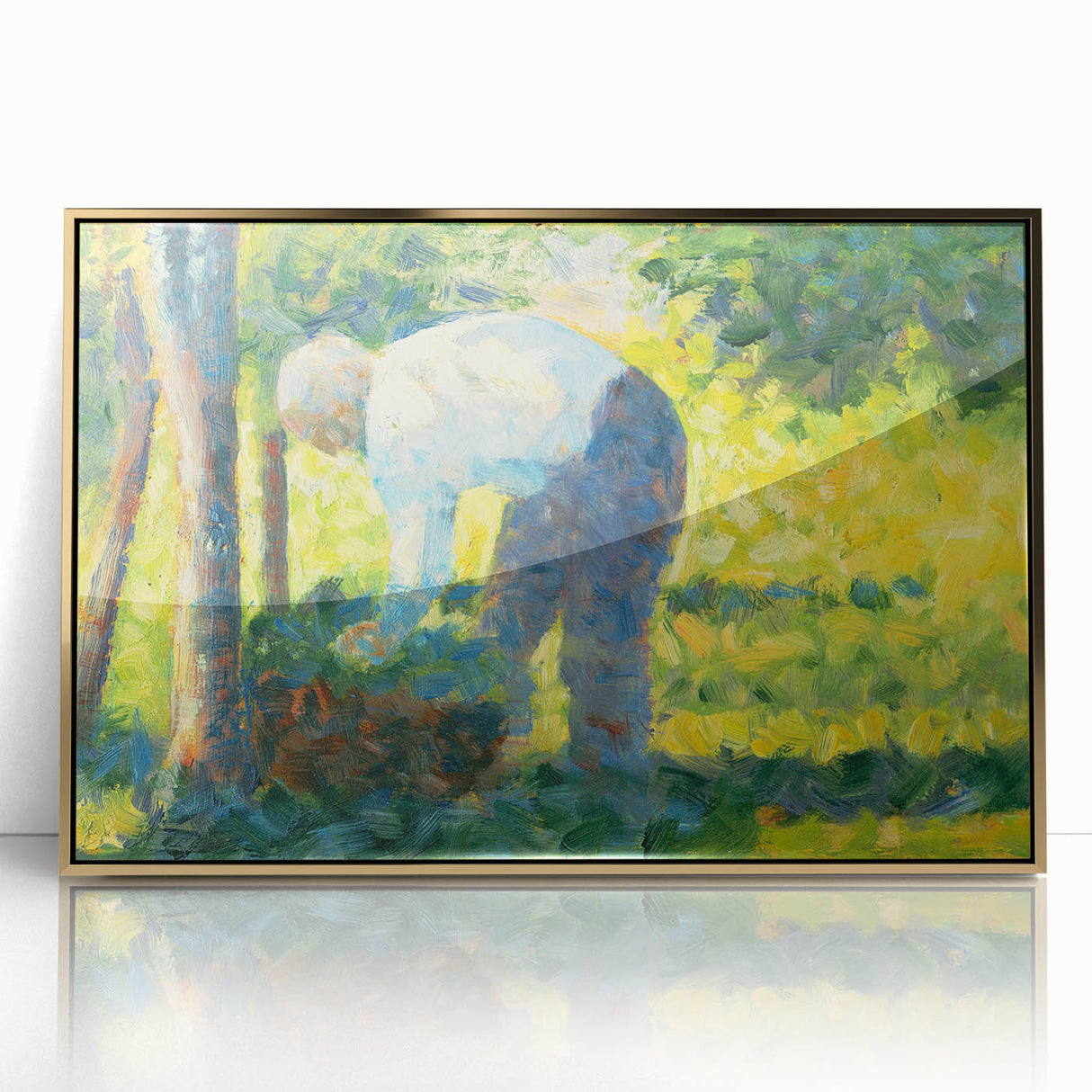 Impressionism Wall Art: The Gardener by Georges Seurat Print