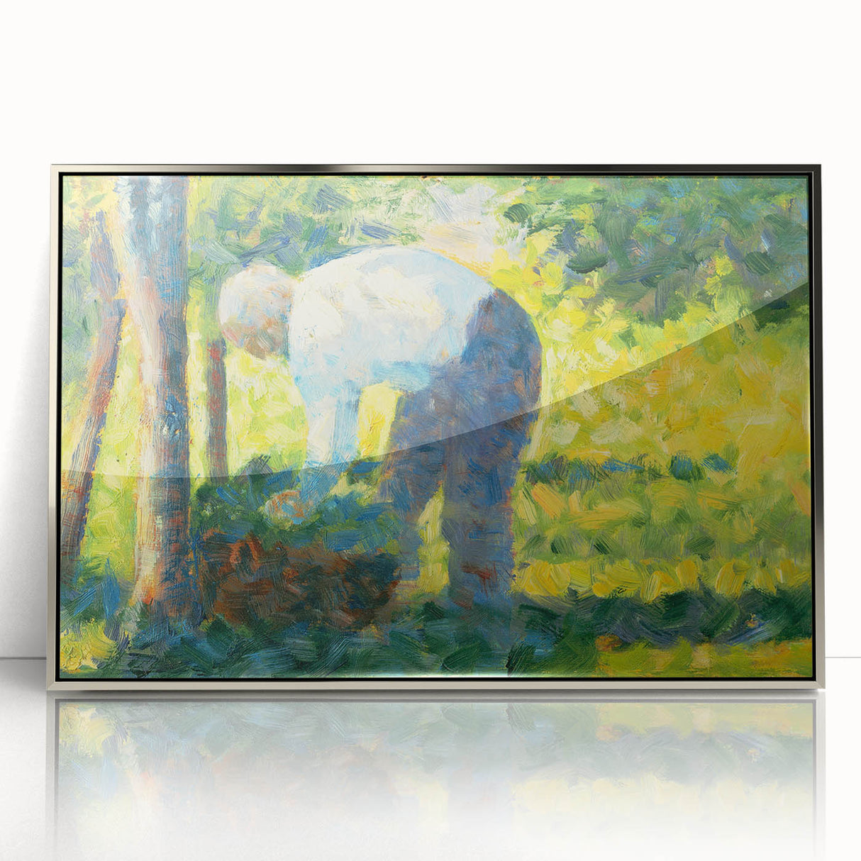 Impressionism Wall Art: The Gardener by Georges Seurat Print