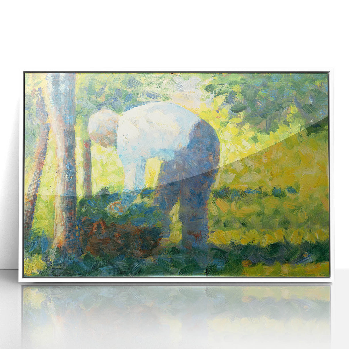 Impressionism Wall Art: The Gardener by Georges Seurat Print