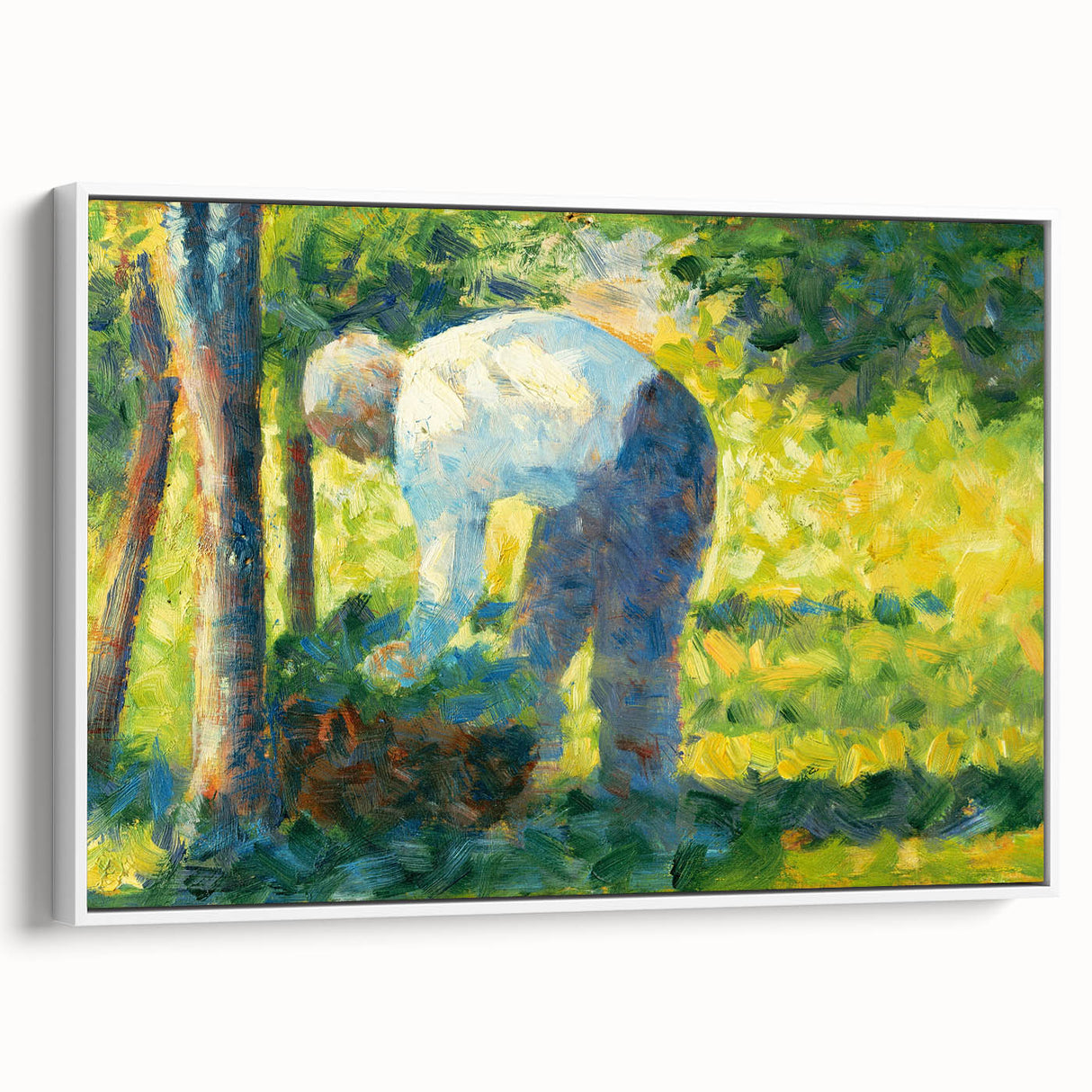 Impressionism Wall Art: The Gardener by Georges Seurat Print