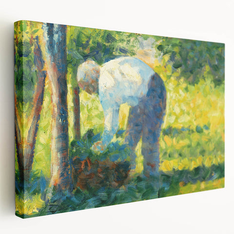 Impressionism Wall Art: The Gardener by Georges Seurat Print