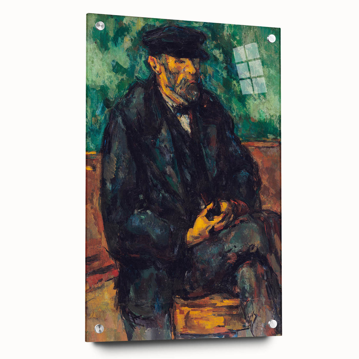 Impressionist Portrait Wall Art - The Gardener by Cézanne Print
