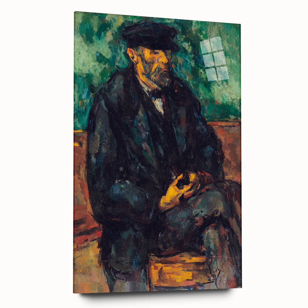 Impressionist Portrait Wall Art - The Gardener by Cézanne Print