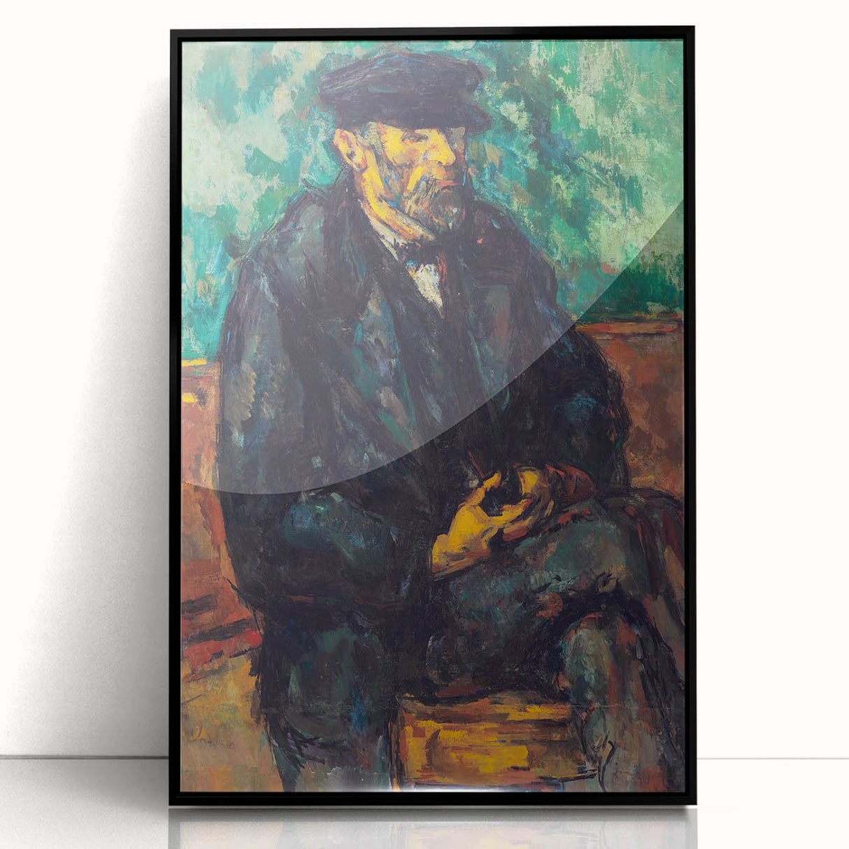 Impressionist Portrait Wall Art - The Gardener by Cézanne Print