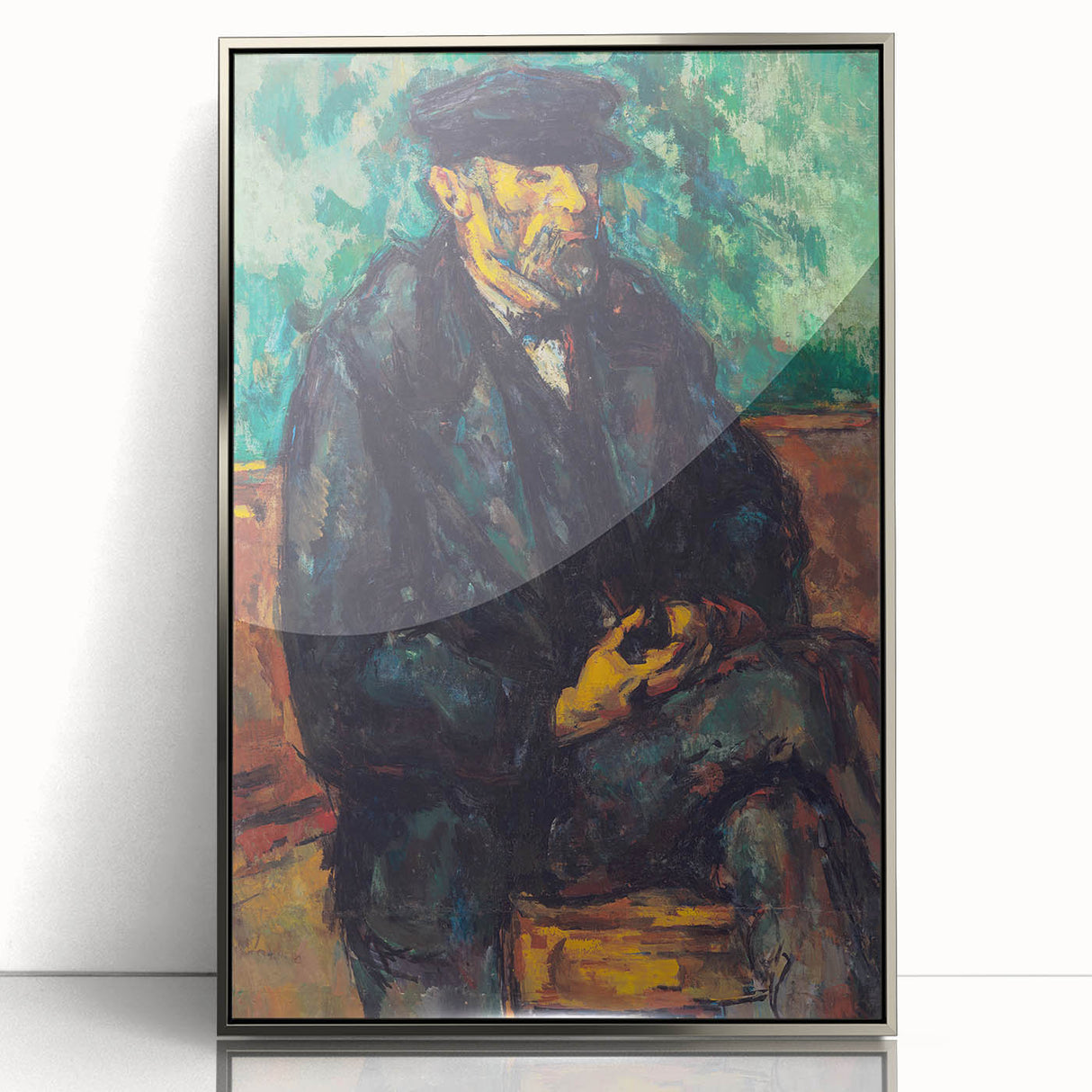 Impressionist Portrait Wall Art - The Gardener by Cézanne Print