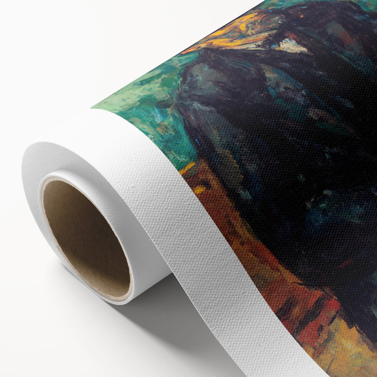 Impressionist Portrait Wall Art - The Gardener by Cézanne Print