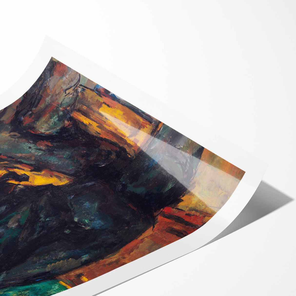 Impressionist Portrait Wall Art - The Gardener by Cézanne Print