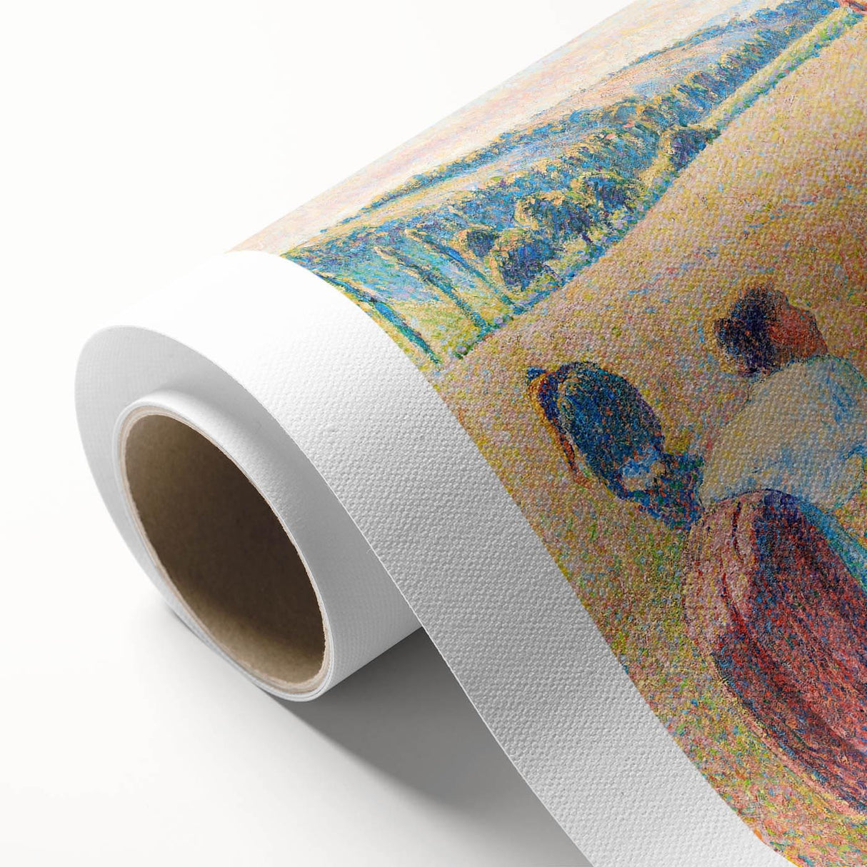 Impressionism Wall Art: The Gleaners by Camille Pissarro Print