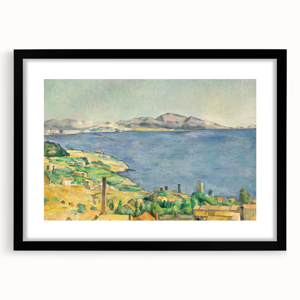 Impressionist Landscape: The Gulf of Marseilles by Paul Cézanne
