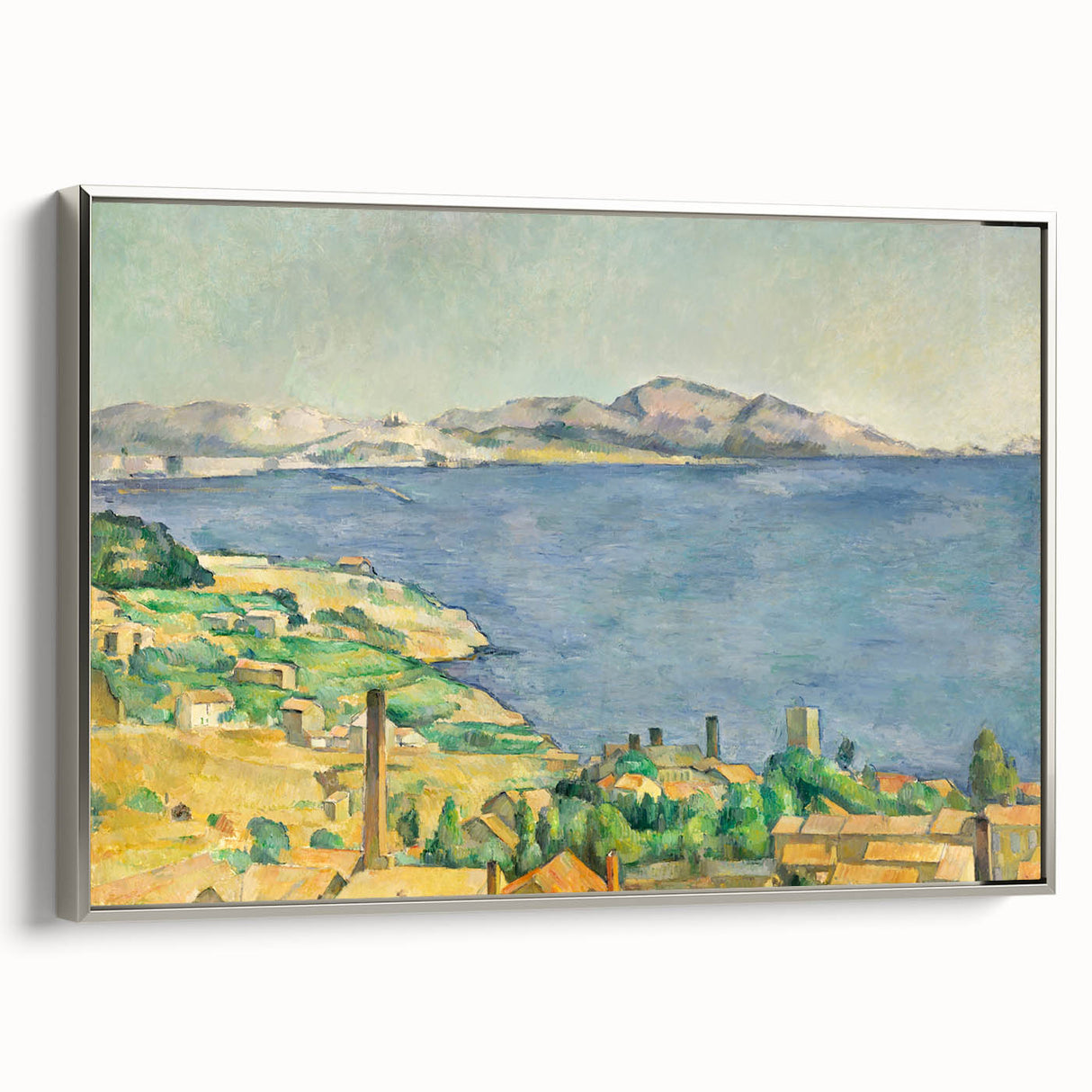 Impressionist Landscape: The Gulf of Marseilles by Paul Cézanne