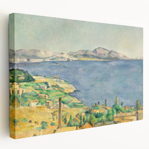 Impressionist Landscape: The Gulf of Marseilles by Paul Cézanne