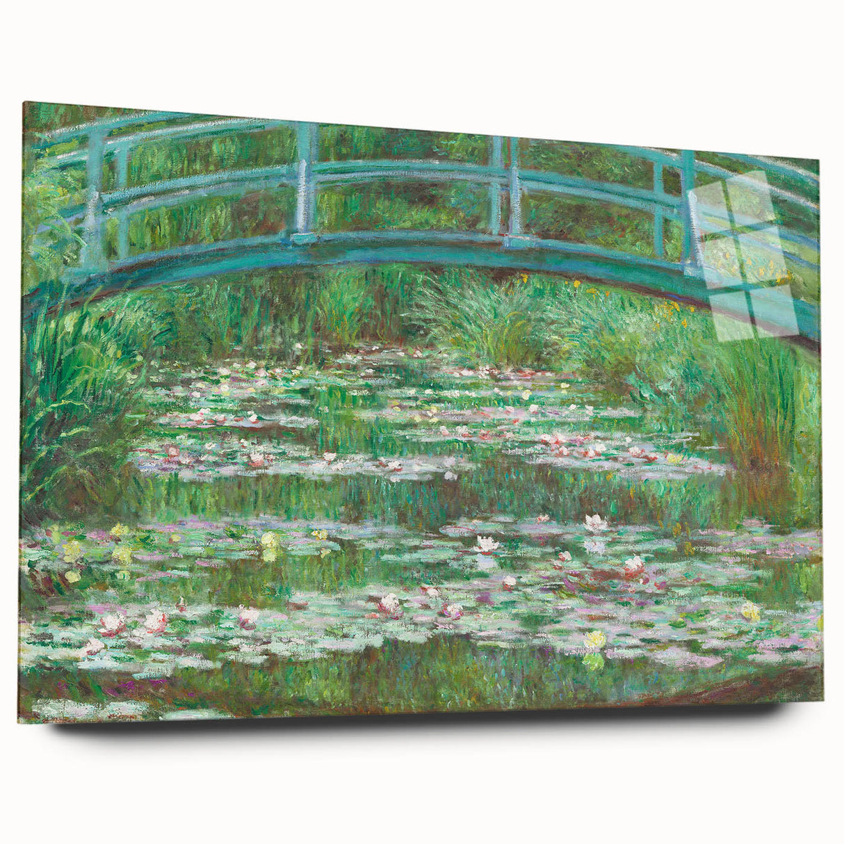 Impressionism Wall Art: The Japanese Footbridge by Claude Monet