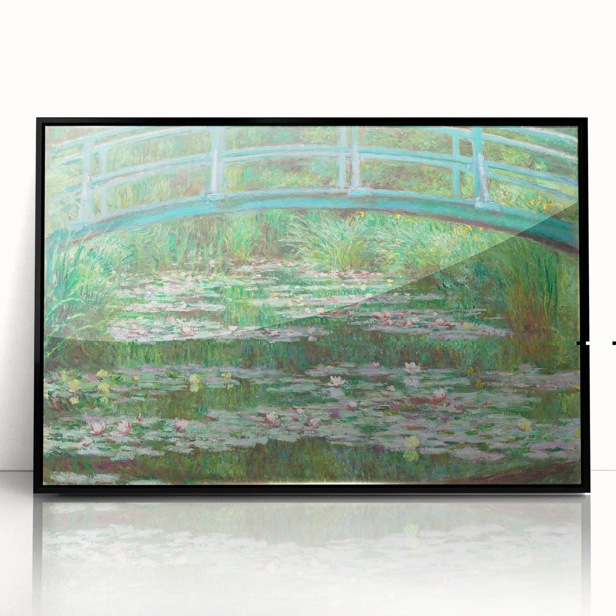 Impressionism Wall Art: The Japanese Footbridge by Claude Monet