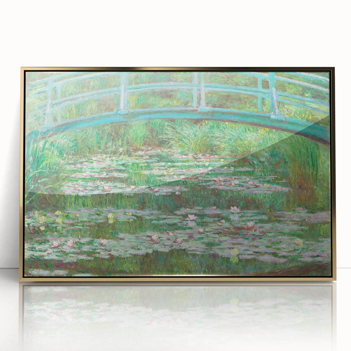 Impressionism Wall Art: The Japanese Footbridge by Claude Monet