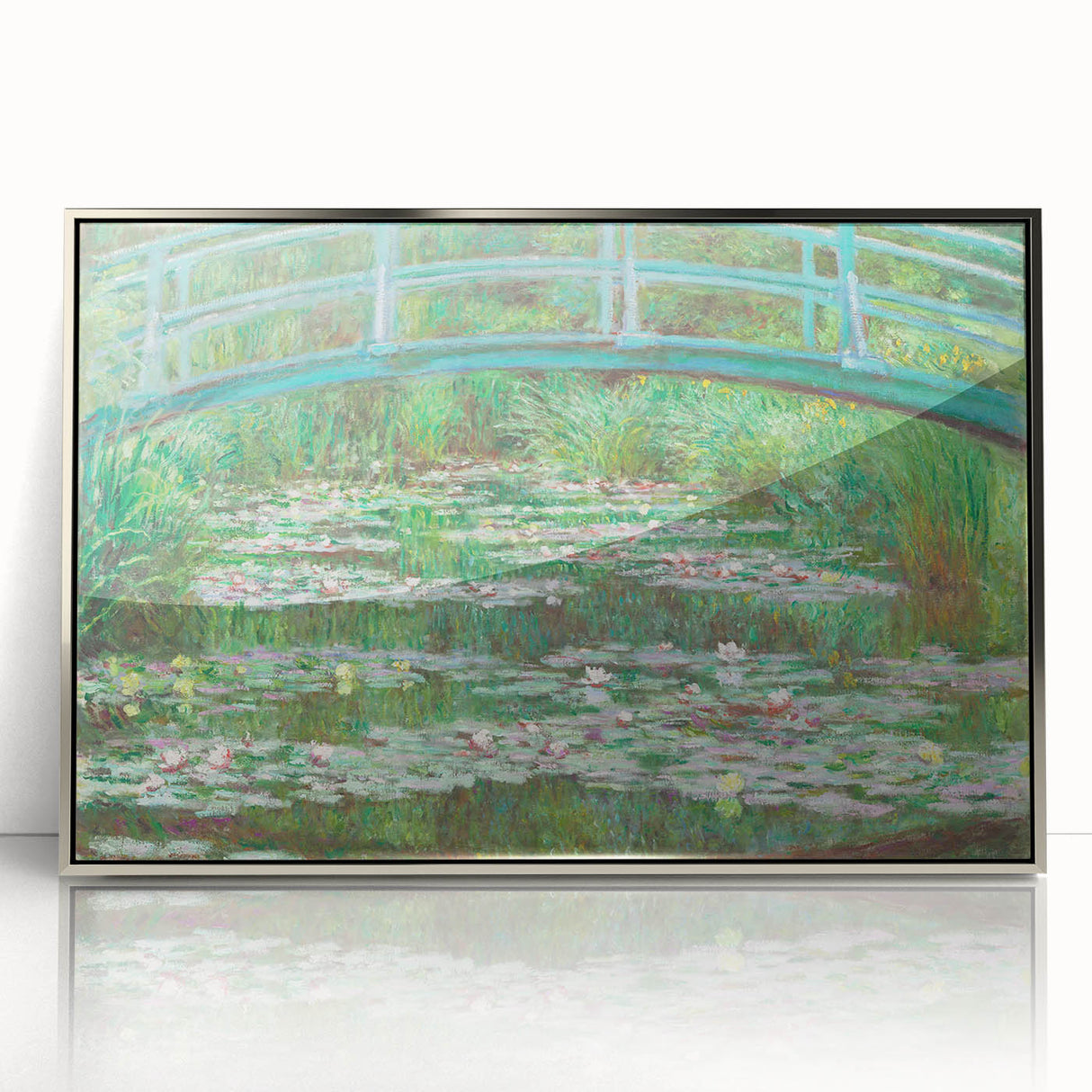 Impressionism Wall Art: The Japanese Footbridge by Claude Monet