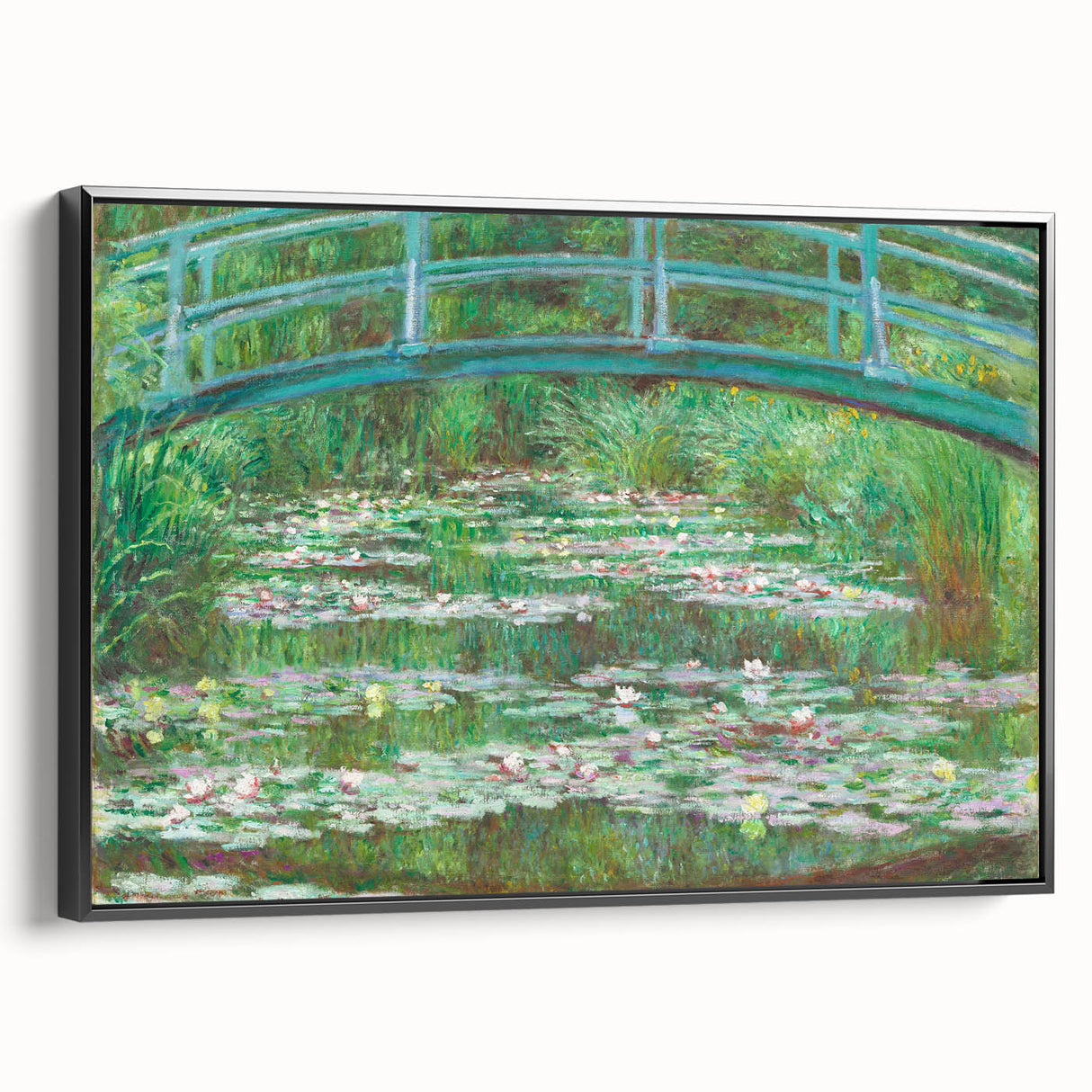 Impressionism Wall Art: The Japanese Footbridge by Claude Monet
