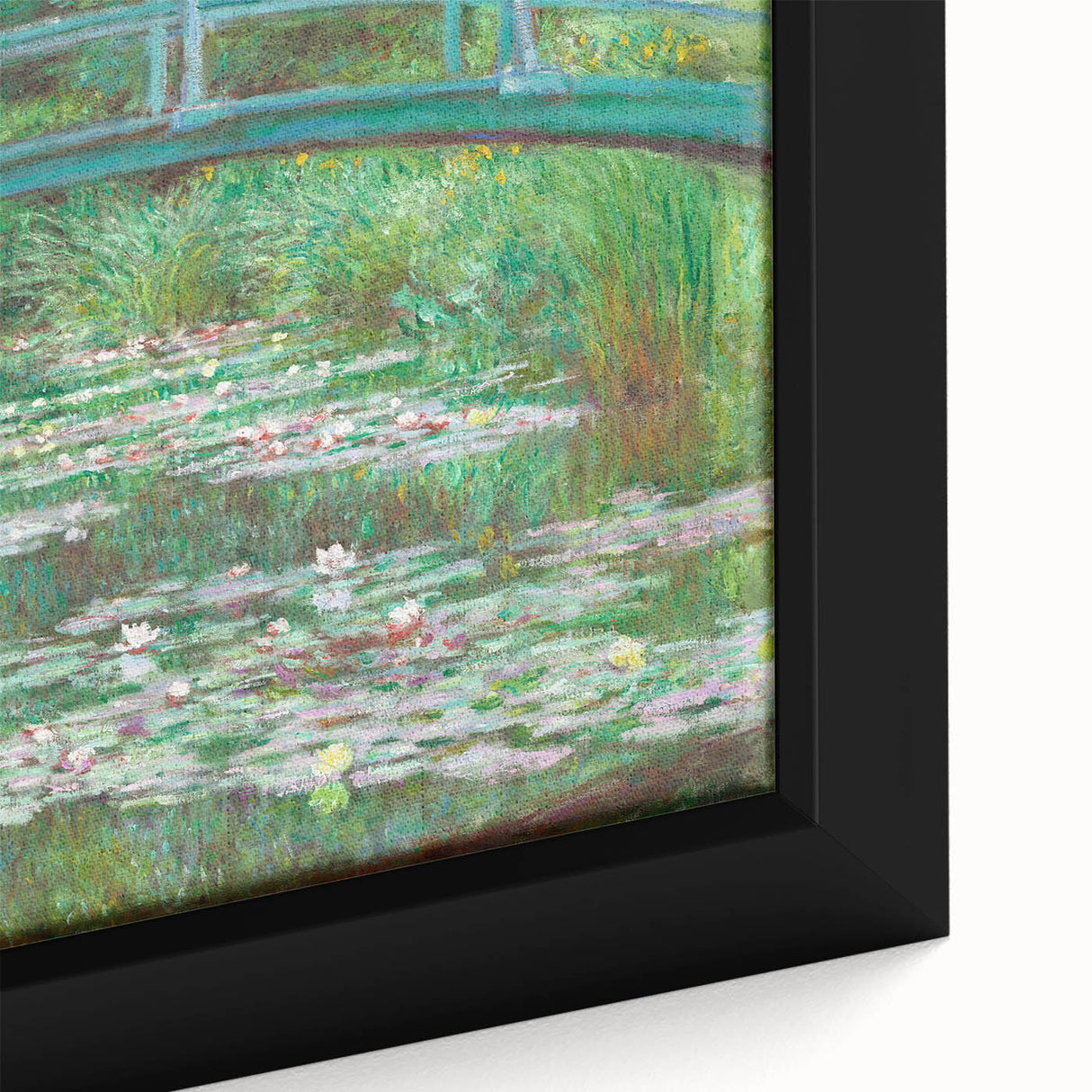 Impressionism Wall Art: The Japanese Footbridge by Claude Monet