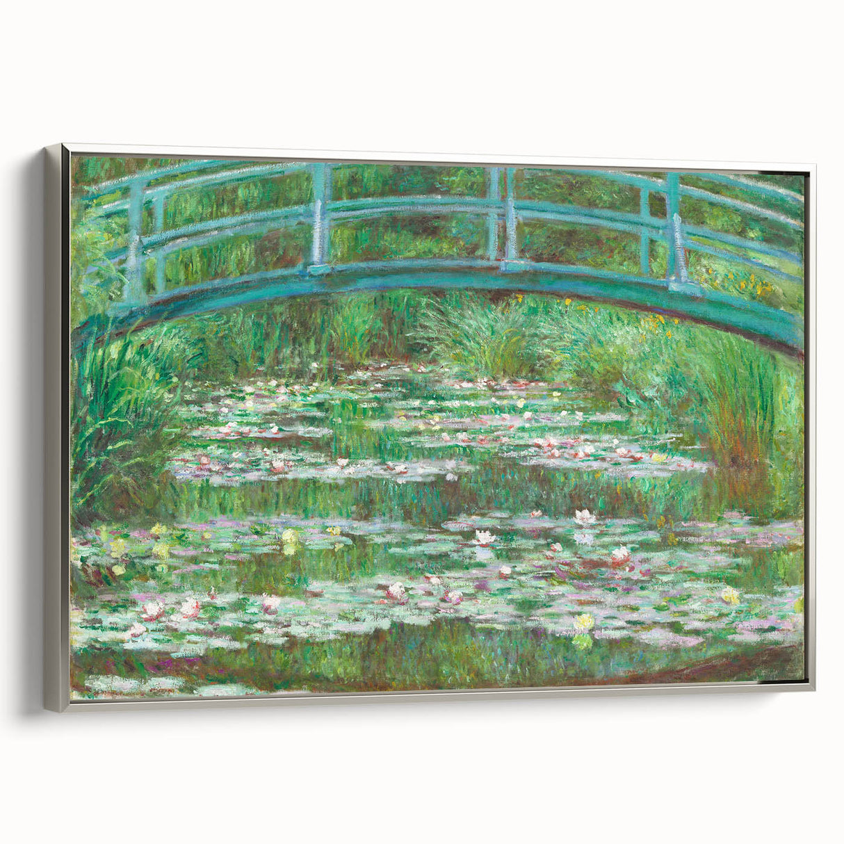 Impressionism Wall Art: The Japanese Footbridge by Claude Monet