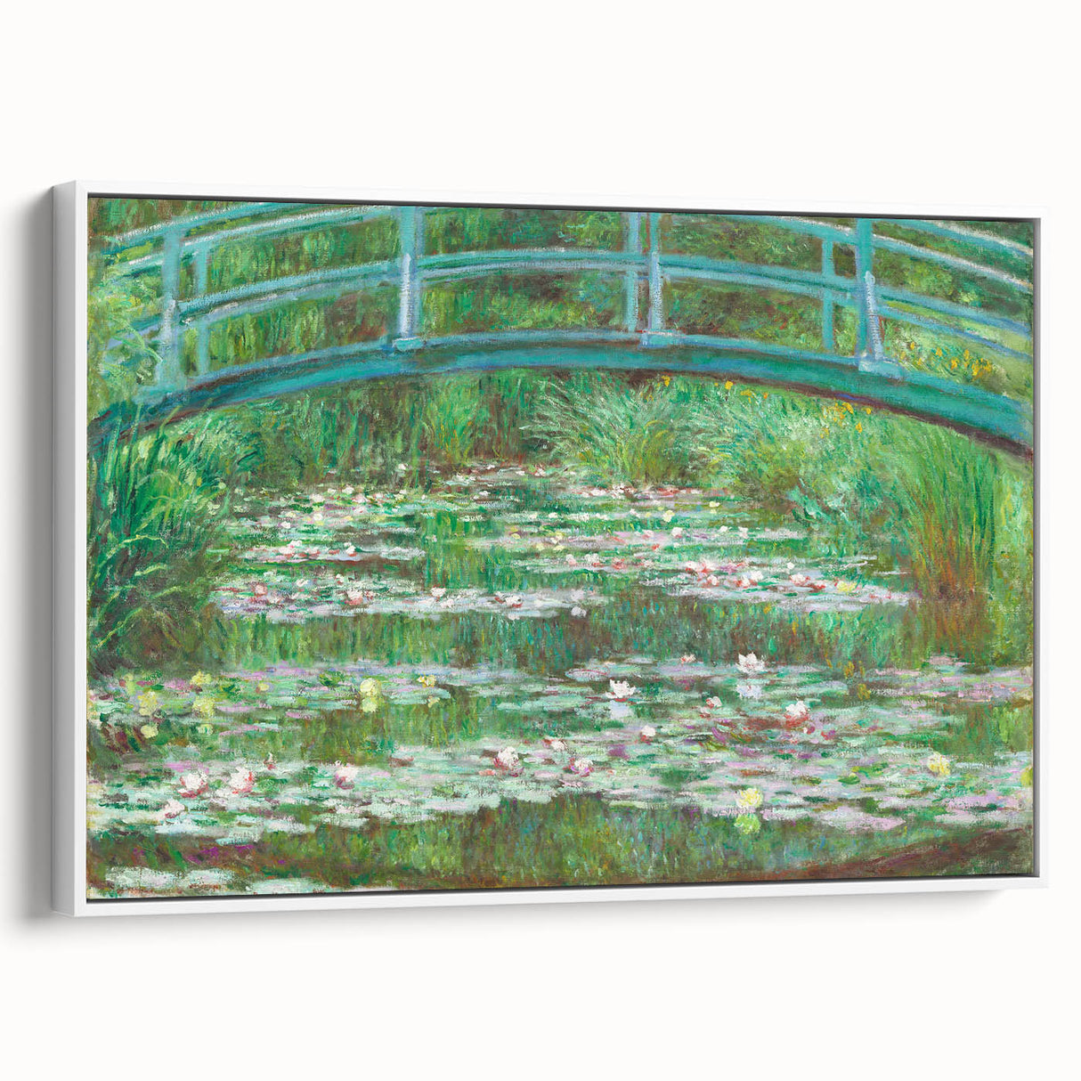 Impressionism Wall Art: The Japanese Footbridge by Claude Monet