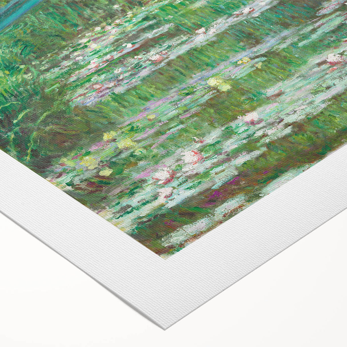 Impressionism Wall Art: The Japanese Footbridge by Claude Monet