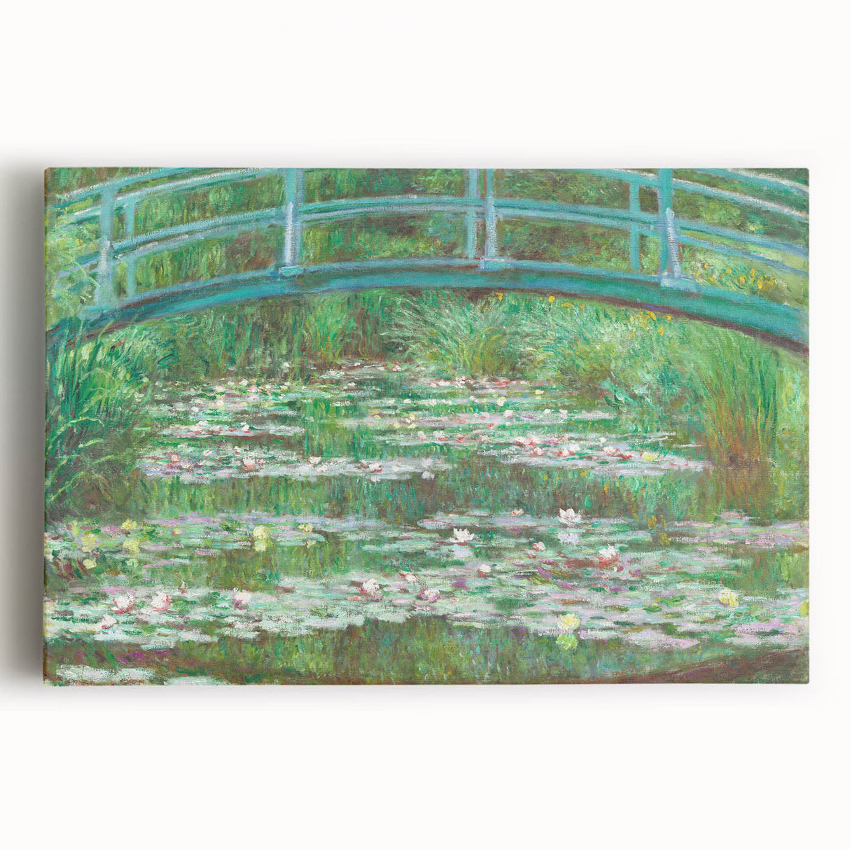 Impressionism Wall Art: The Japanese Footbridge by Claude Monet
