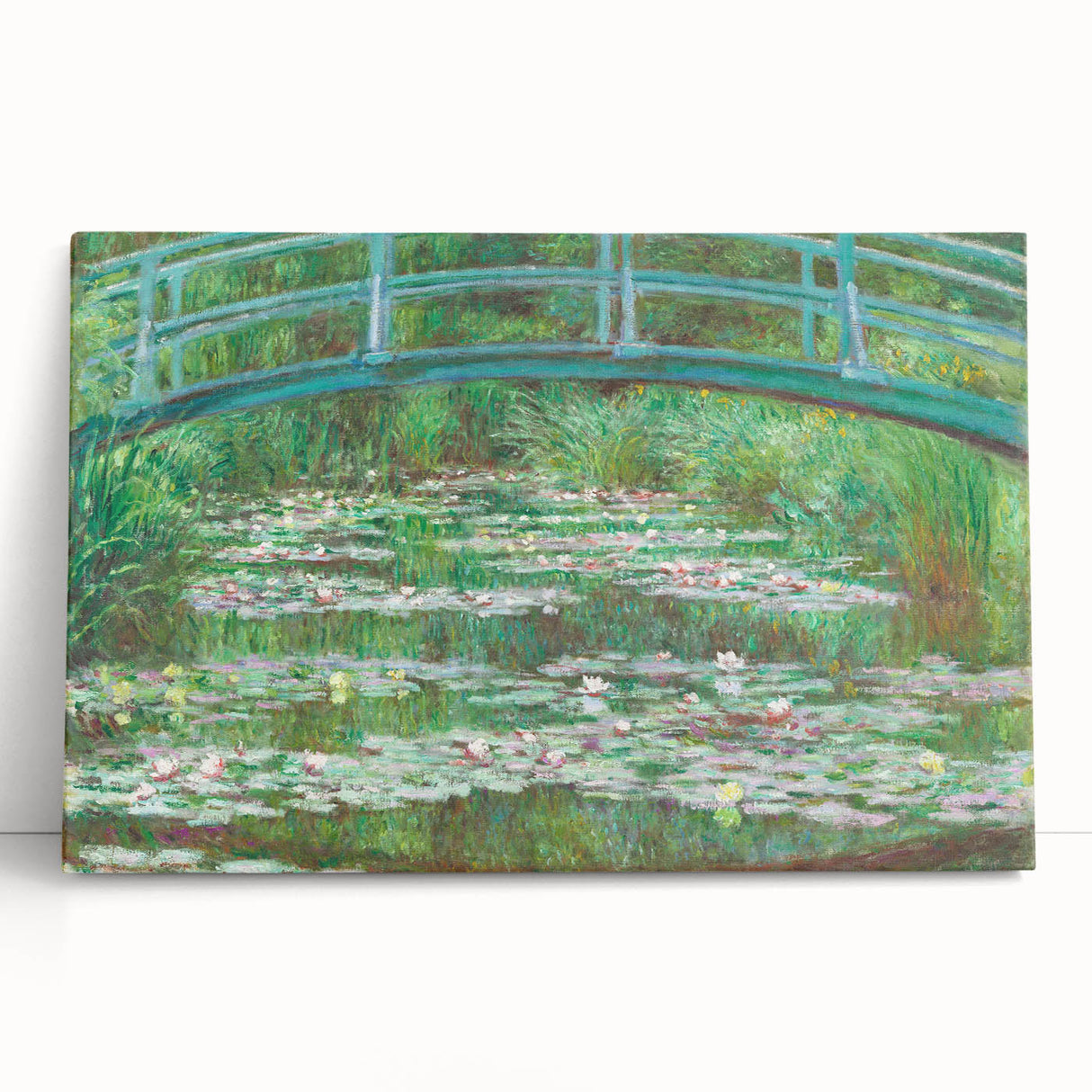 Impressionism Wall Art: The Japanese Footbridge by Claude Monet