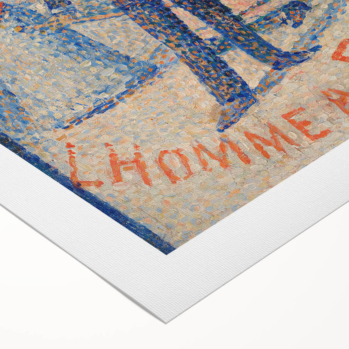 Impressionist Social Scene - The Ladies’ Man by Georges Seurat Print