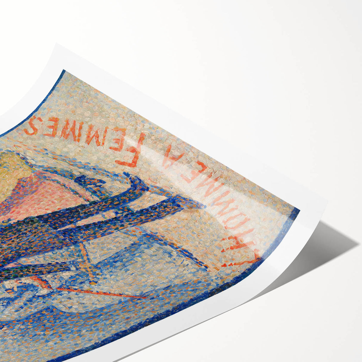 Impressionist Social Scene - The Ladies’ Man by Georges Seurat Print