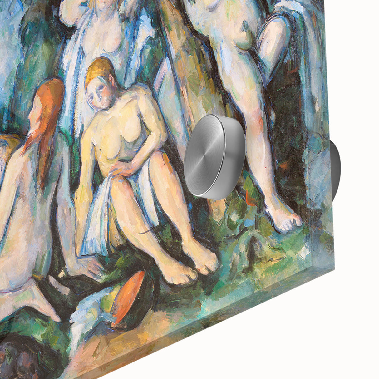 Impressionist Wall Art: The Large Bathers by Paul Cézanne