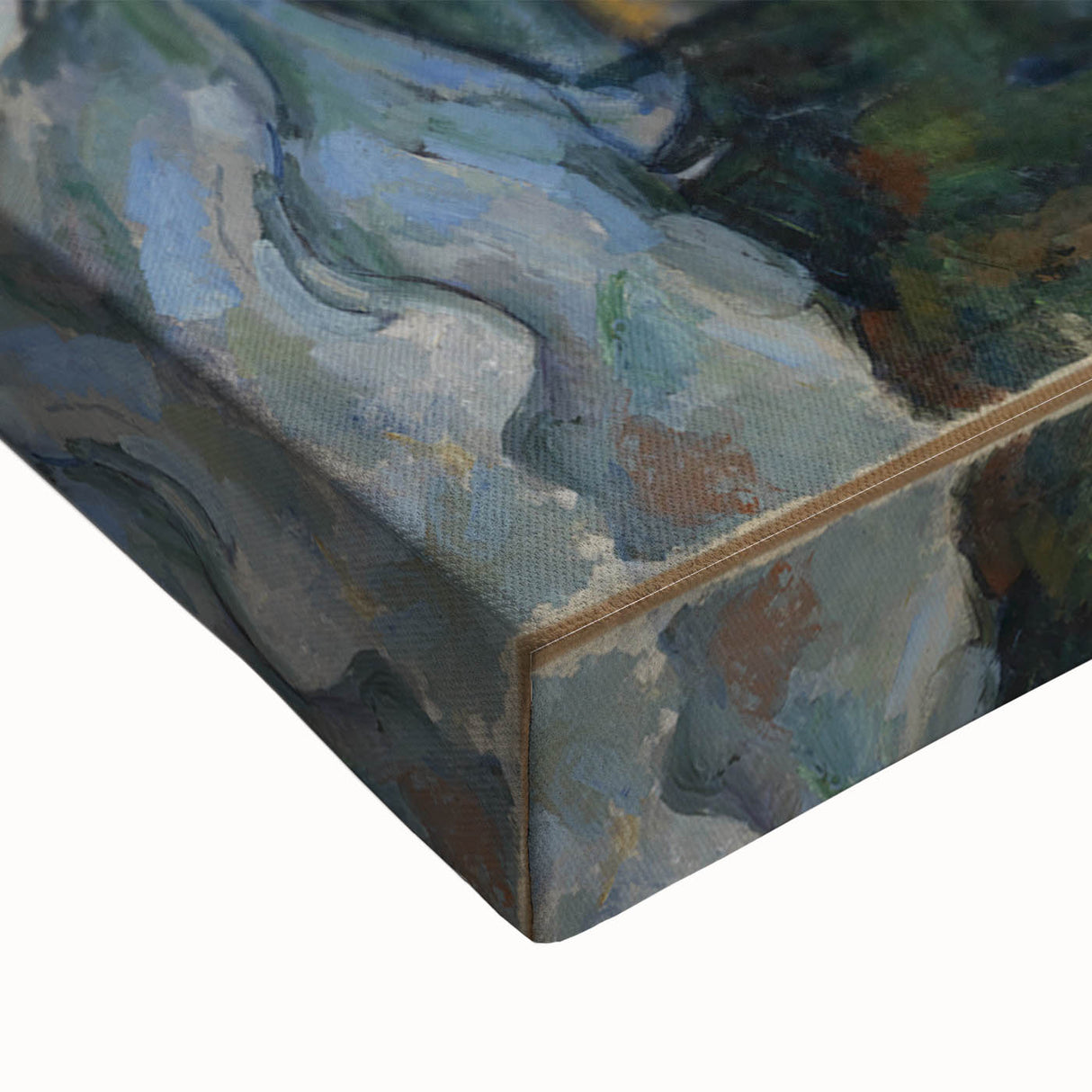 Impressionist Wall Art: The Large Bathers Famous by Paul Cézanne