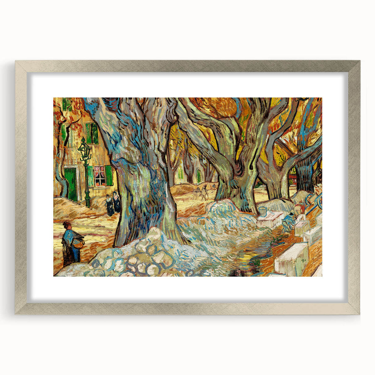 Impressionist Wall Art: The Large Plane Trees by Vincent van Gogh