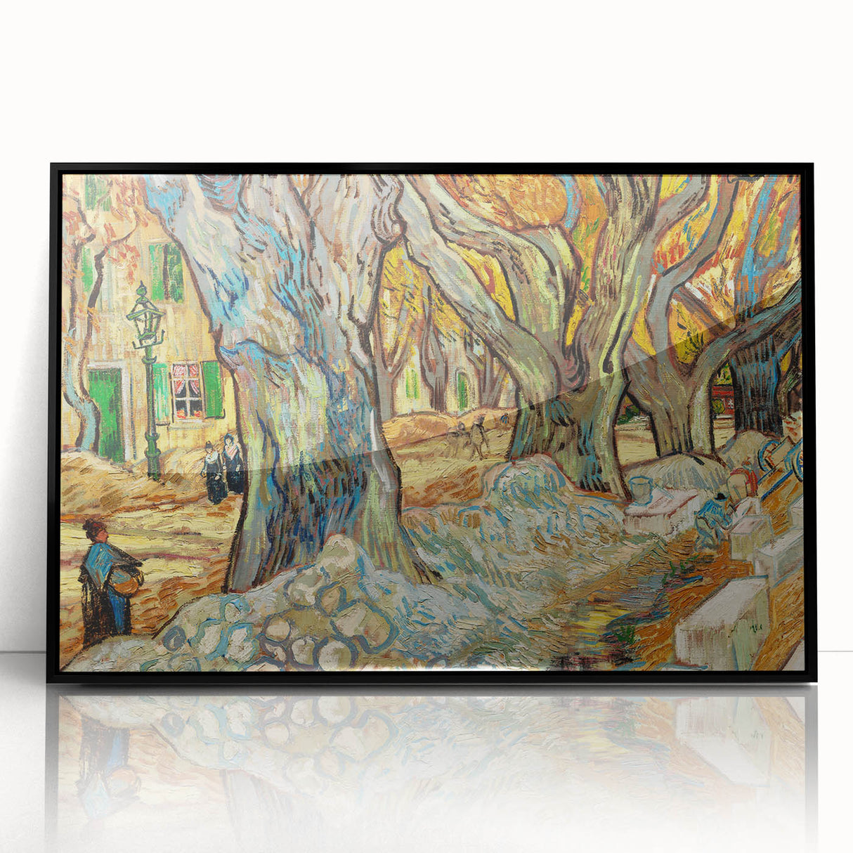 Impressionist Wall Art: The Large Plane Trees by Vincent van Gogh