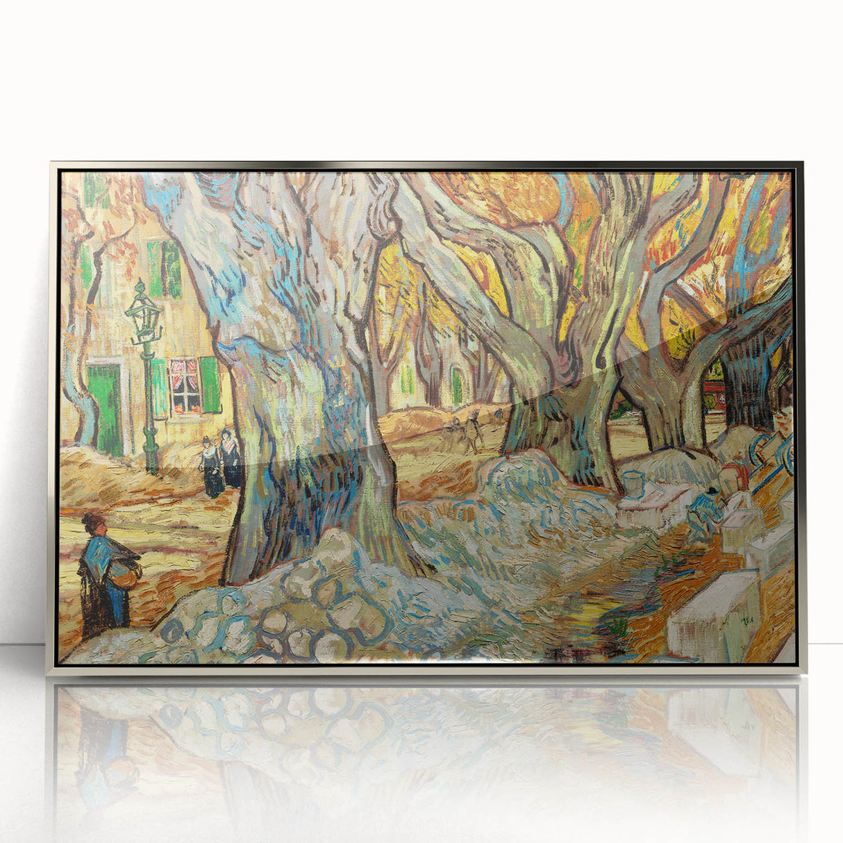 Impressionist Wall Art: The Large Plane Trees by Vincent van Gogh