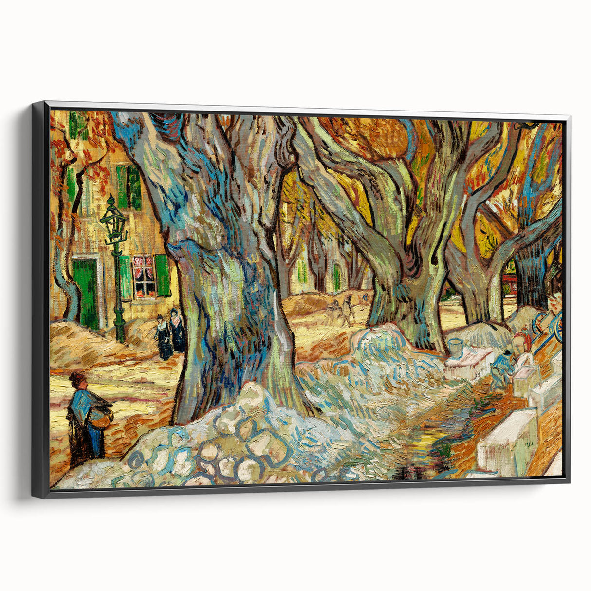 Impressionist Wall Art: The Large Plane Trees by Vincent van Gogh