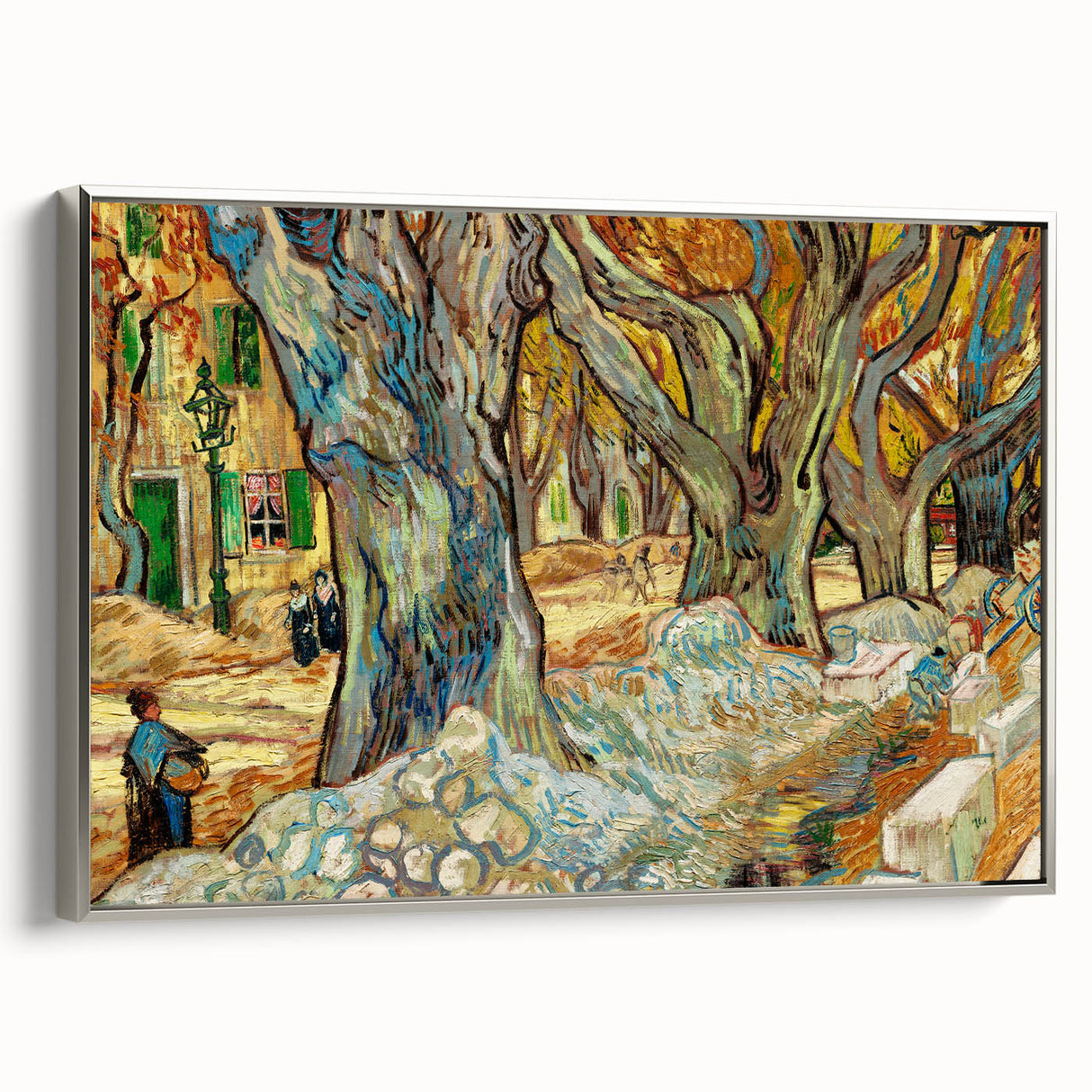 Impressionist Wall Art: The Large Plane Trees by Vincent van Gogh